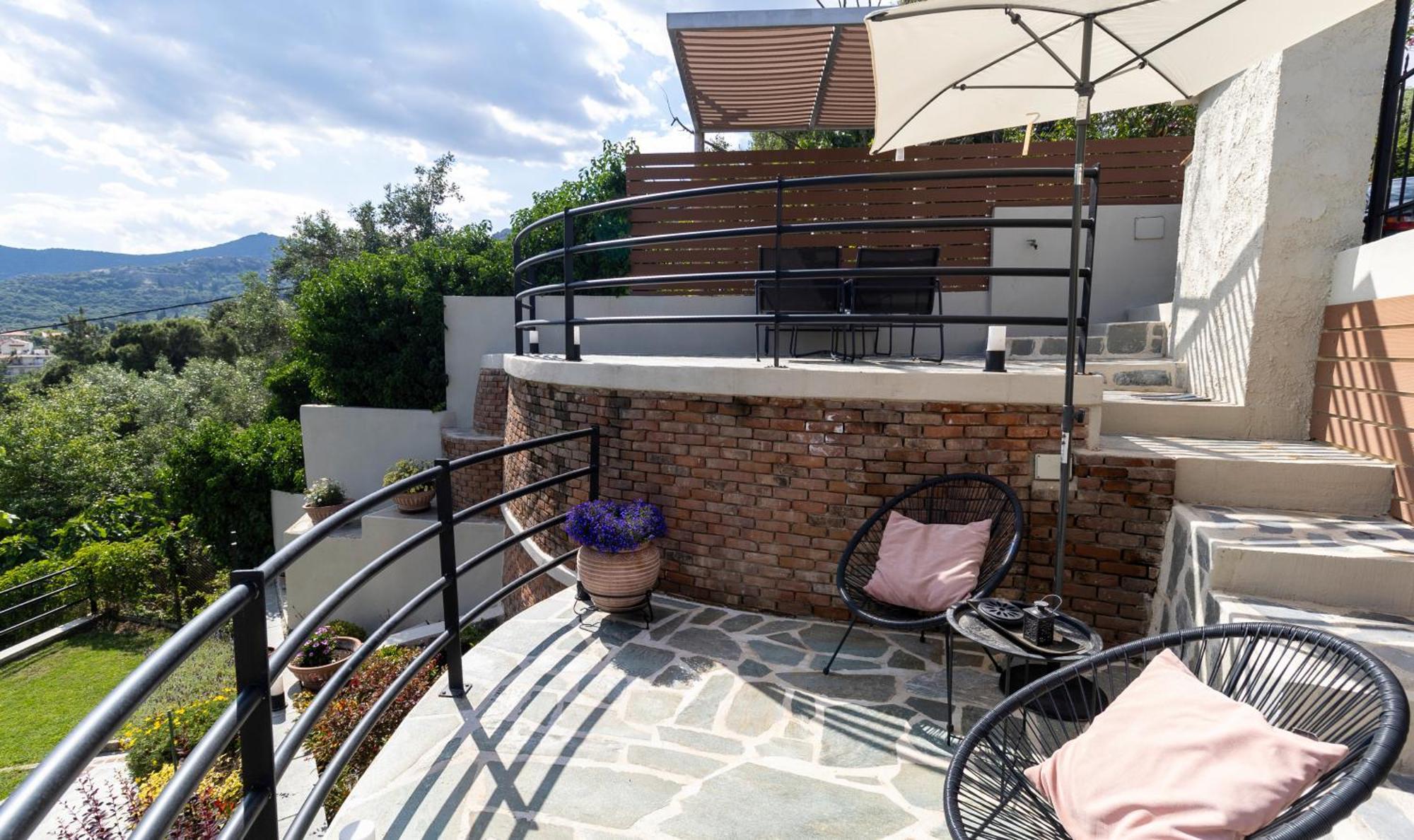 Helianthos Villa - Apartment No3 卡瓦拉 外观 照片